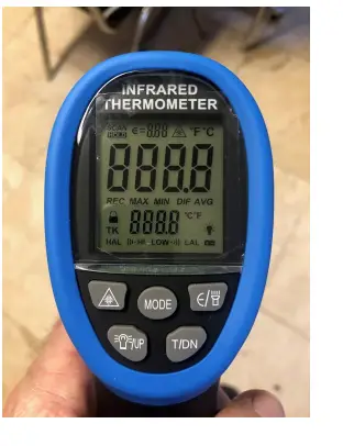 Infrared Thermometer High Temp Thermometer Pyrometer-FIG1