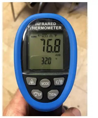 Infrared Thermometer High Temp Thermometer Pyrometer-FIG2
