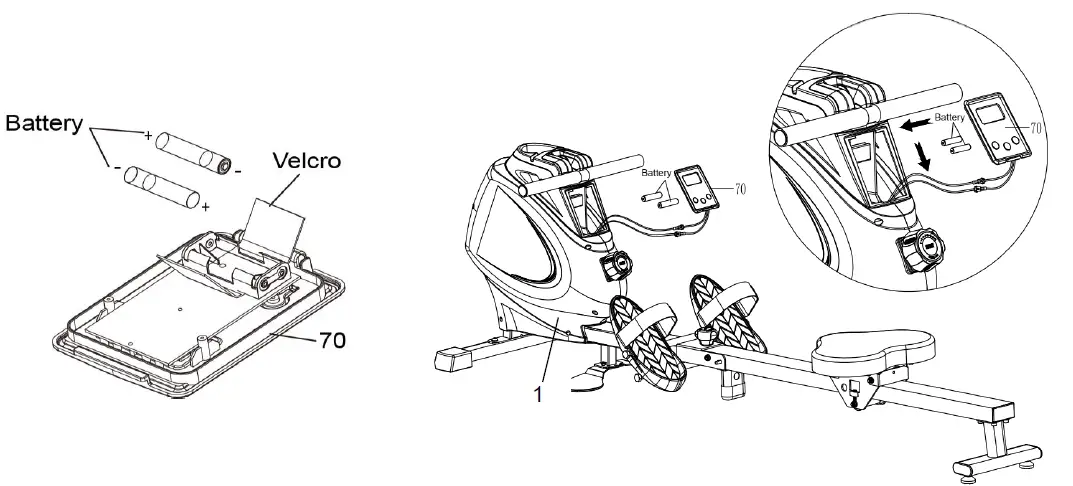 SUNNY SF-RW5941-Smart-Multifunction-SPM-Magnetic-Rowing-Machine-11