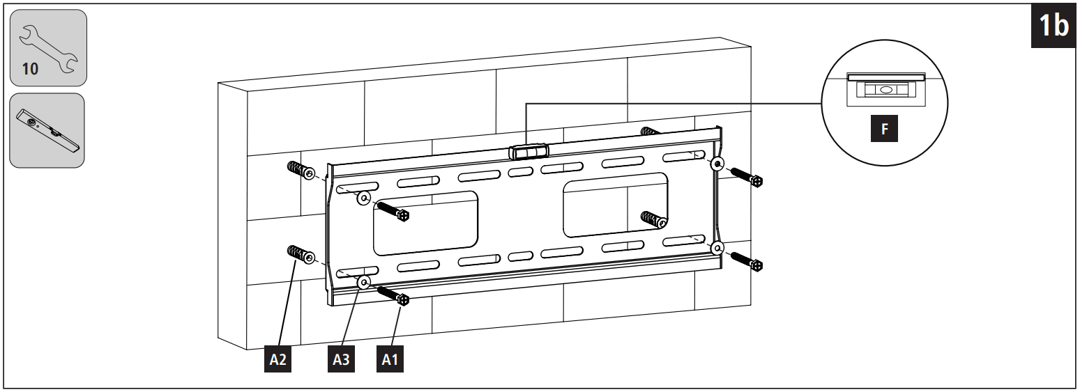 hama 118071 TV Wall Bracket - FIG 3