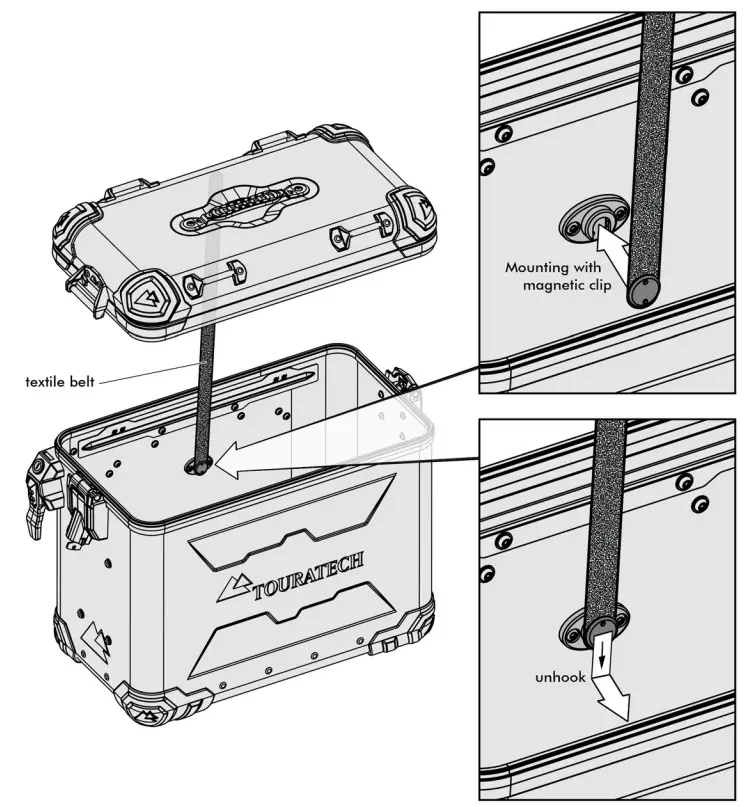 TOURATECH CRF1100L Africa Twin Fairing Crash Bar - fig