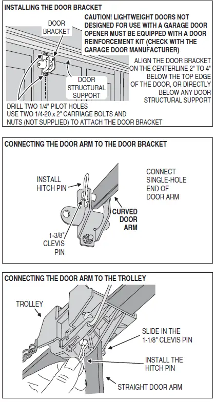 LINEAR LDCO801 Belt-Drive Or Chain-Drive DC Motor Garage Door Operator-17