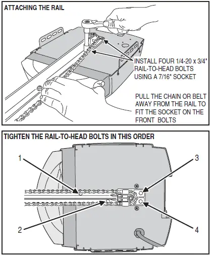 LINEAR LDCO801 Belt-Drive Or Chain-Drive DC Motor Garage Door Operator-3