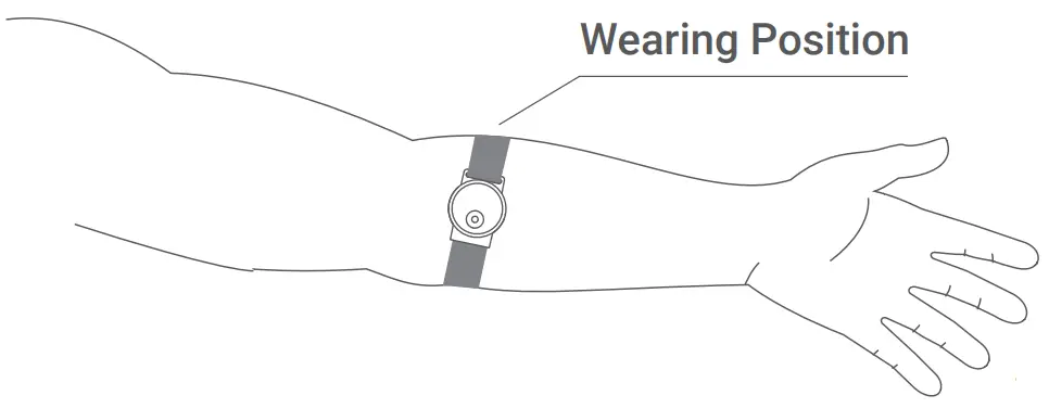 Shenzhen Fitcare Electronics HW401 ANT BLE Heart Rate Armband - Sensor