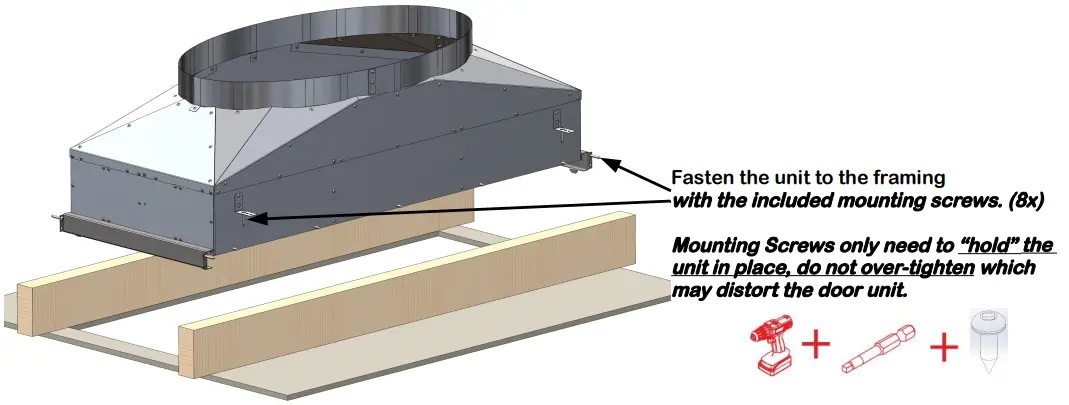 AirScape Ventura 3200 9 Whole House Fan - Air Door center