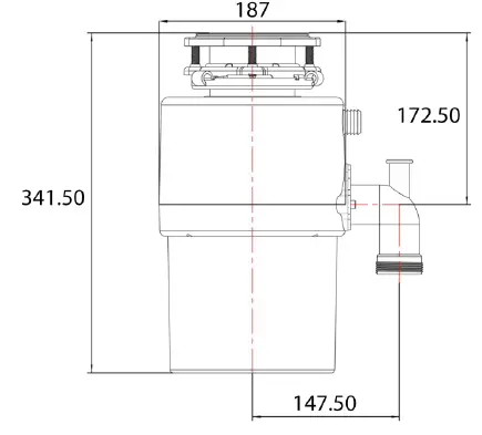 Robinhood-SEN500Q-Food -Waste-Disposal-Unit-01
