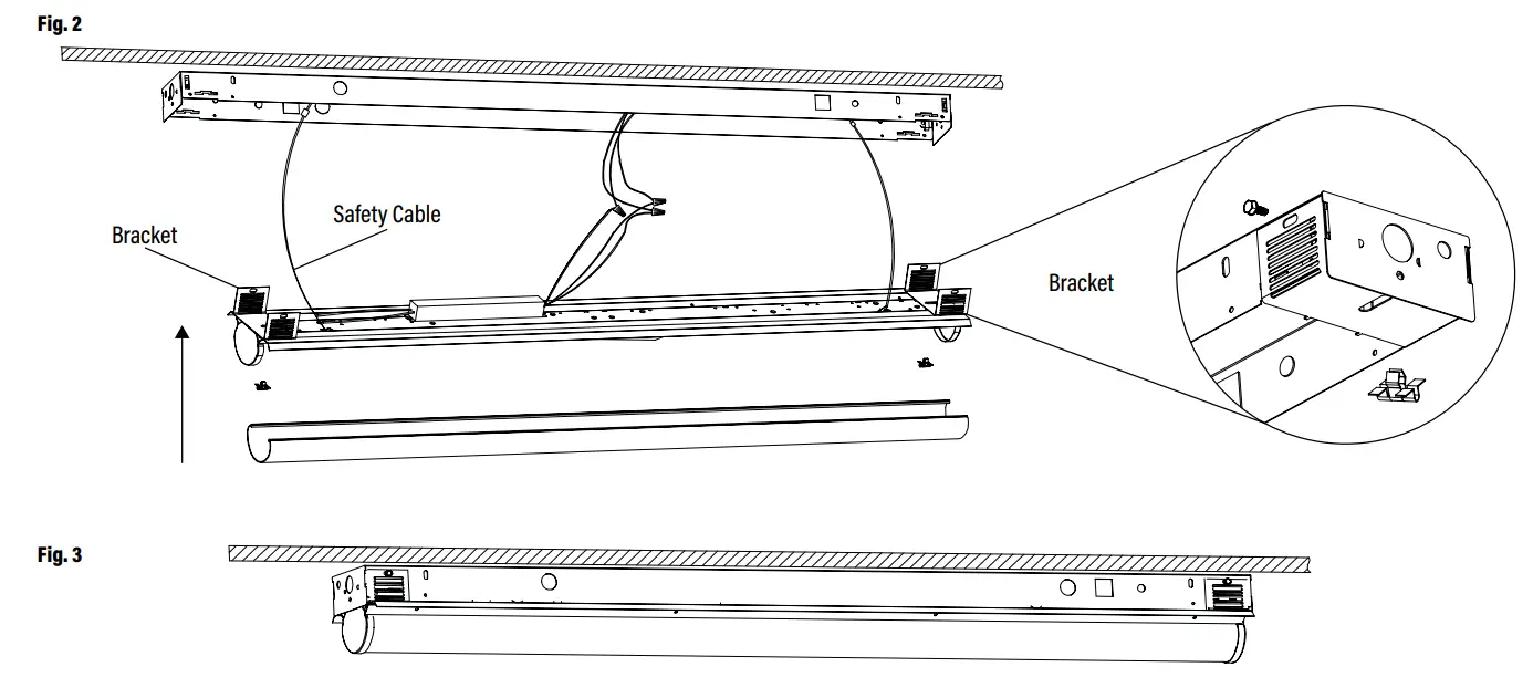 PQL-55597 LED Spec Select Designer Strip Retrofit - fig 1