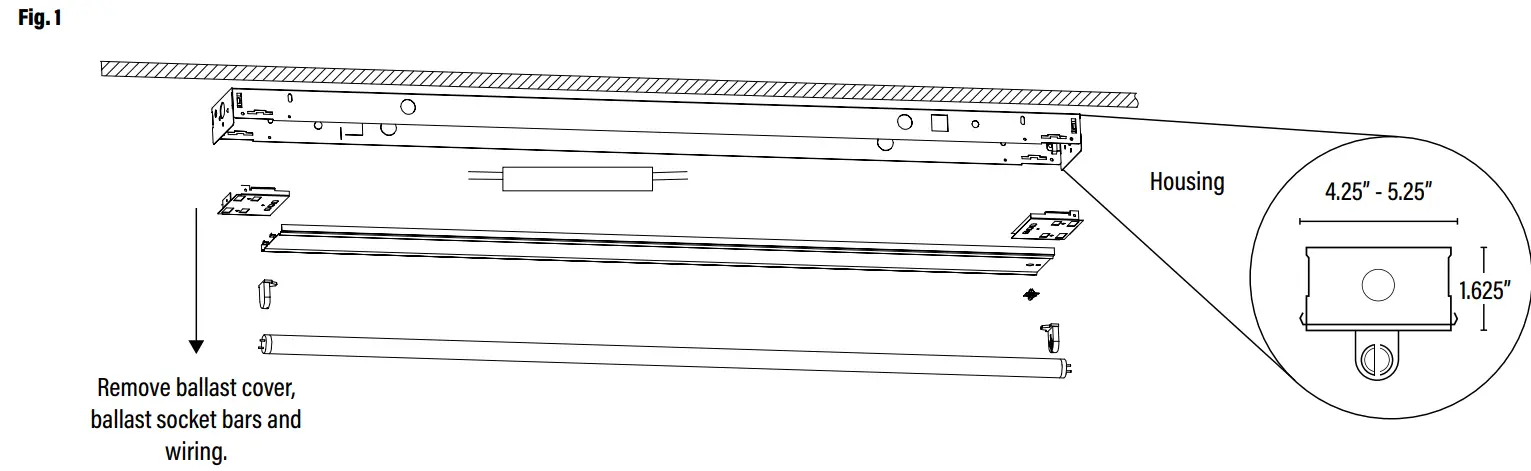 PQL-55597 LED Spec Select Designer Strip Retrofit - fig 3