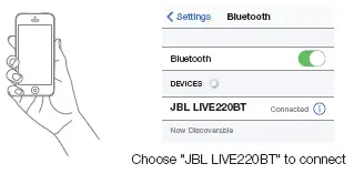 CConnect to bluetooth device
