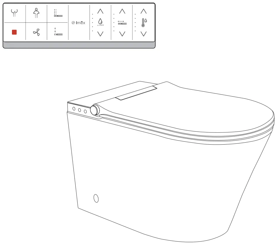 VOGUE 230168 & 230169 Smart Toilet