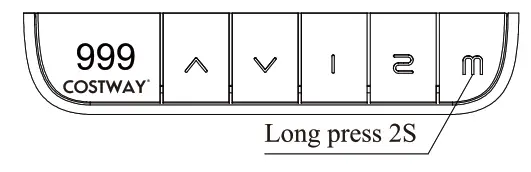 COSTWAY JV10229 Electric Height Adjustable Standing Desk - FIG13