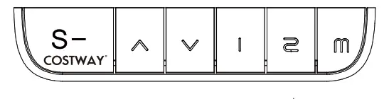 COSTWAY JV10229 Electric Height Adjustable Standing Desk- FIG20