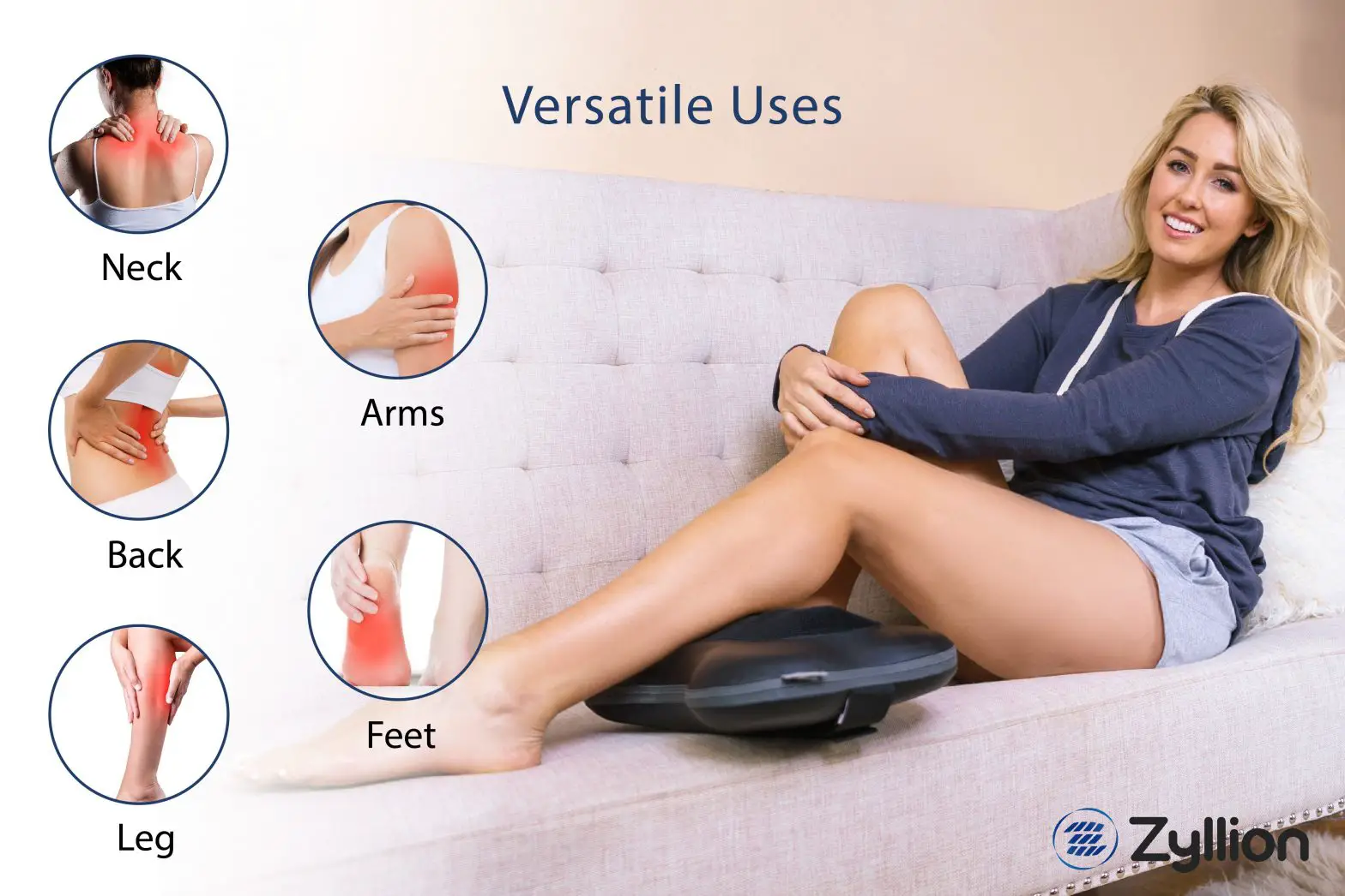 Zyllion Zma-13 Shiatsu Massage Pillow With Heat User Manual Zyllion Zma-13 Shiatsu Massage Pillow With Heat User Manual