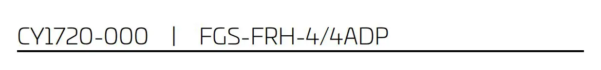 COMMSCOPE CY1720-000 FiberGuide to Lightrax Adapter Kit User Guide