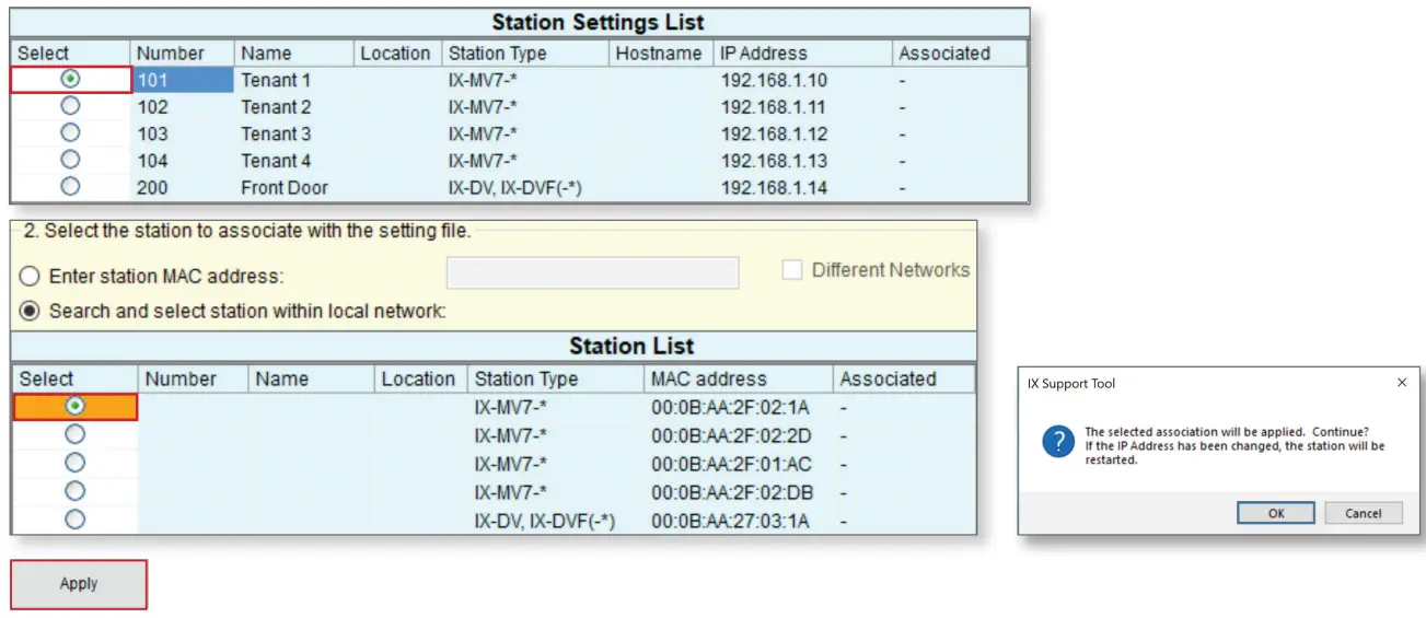 AIPHONE IX-DVF-4A IP Video Door Station-fig10