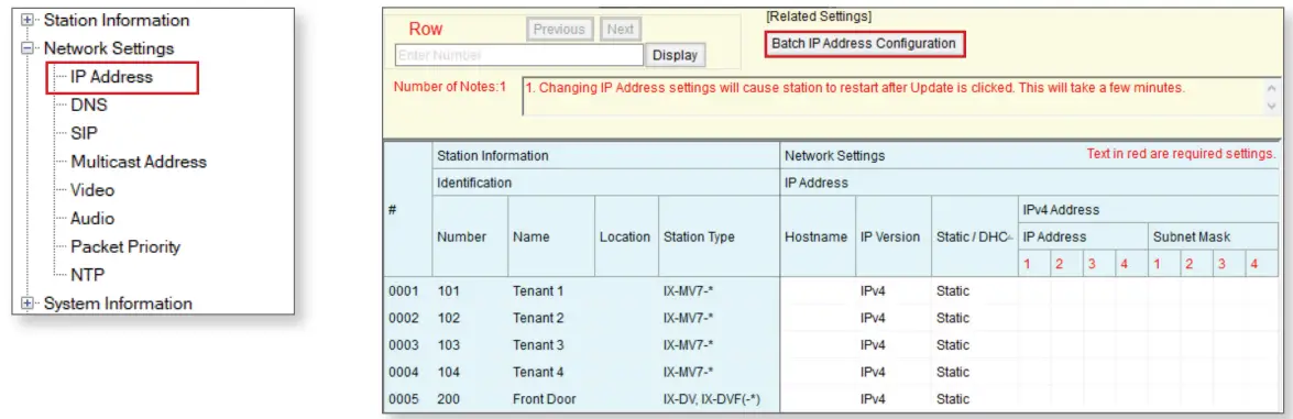 AIPHONE IX-DVF-4A IP Video Door Station-fig7