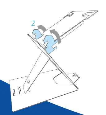 r-go 741RD Riser Duo Tablet Stand FIG (2)