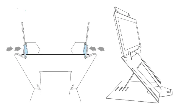 r-go 741RD Riser Duo Tablet Stand FIG (4)