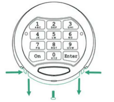 ARREGUI 51200 Electronic Safe - Fig 1