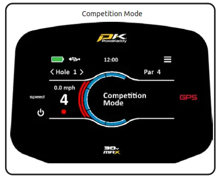 PowaKaddy FX7 GPS Electric Trolley - Competition Mode