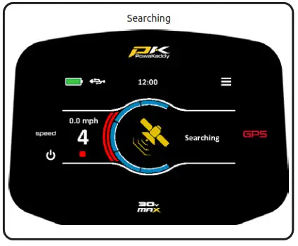 PowaKaddy FX7 GPS Electric Trolley - Demo Mode