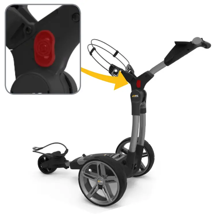 PowaKaddy FX7 GPS Electric Trolley - Height Adjust