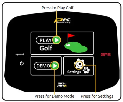 PowaKaddy FX7 GPS Electric Trolley - Start Up