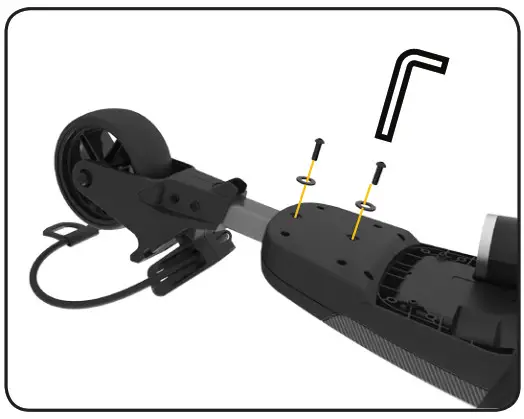 PowaKaddy FX7 GPS Electric Trolley - assembly