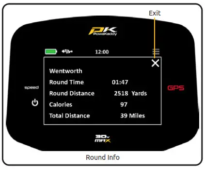 PowaKaddy FX7 GPS Electric Trolley - right hand