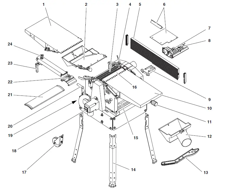 metabo-HC-260-C-Planer-Thicknesser-fig-35