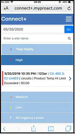 EMERSON Connect+ Mobile - Figure 1-11