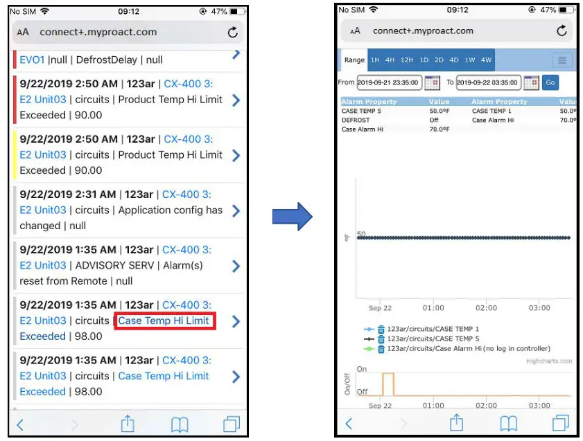 EMERSON Connect+ Mobile - Figure 1-13