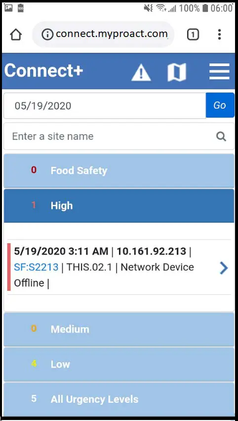 EMERSON Connect+ Mobile - Figure 1-3