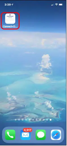 EMERSON Connect+ Mobile - browser 1112