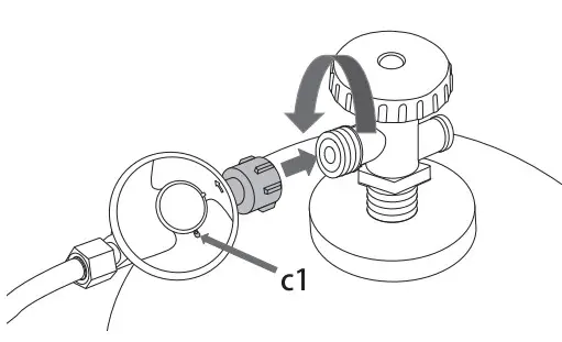FIELDMANN FZG 2001 Portable Gas Grill - parts 4