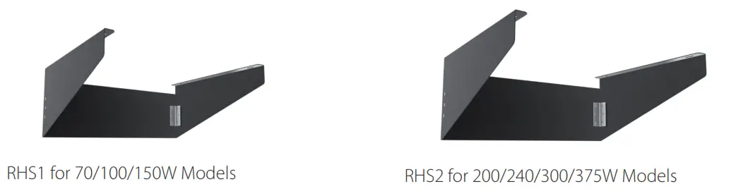 RAB A17 FA Area Light Reversible Shield -