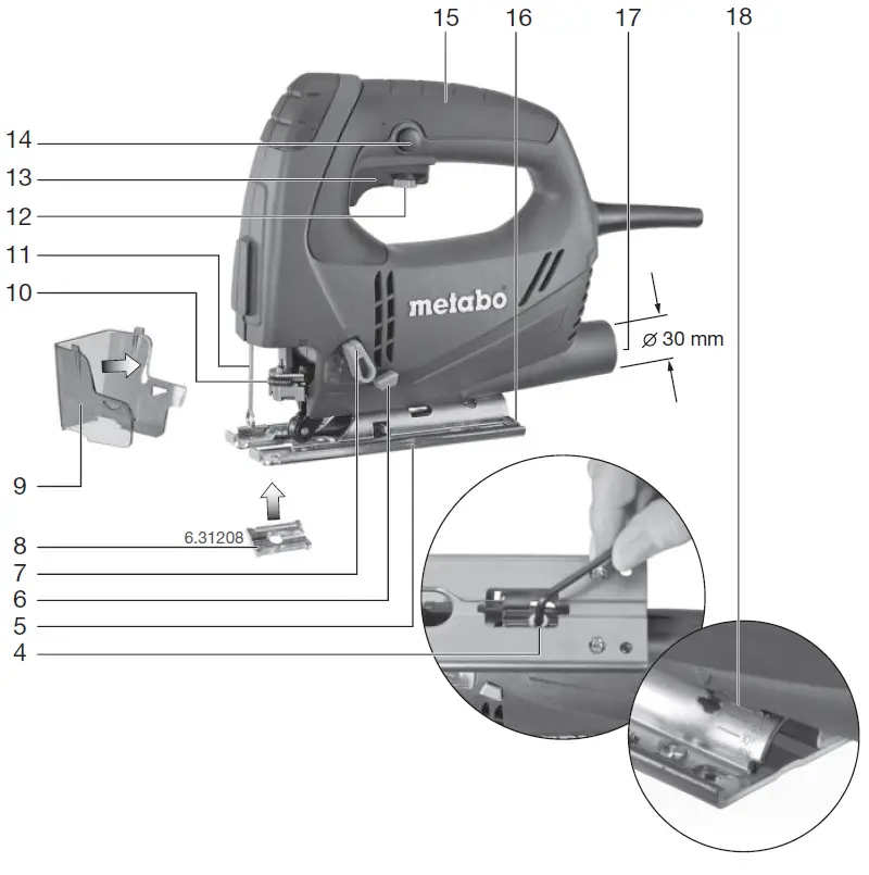 metabo-STEB-70-Quick-Cordless-Jigsaw-fig-1