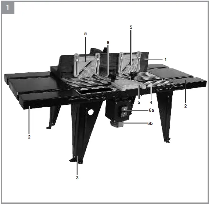 Einhell RTB-003 Router Table 01