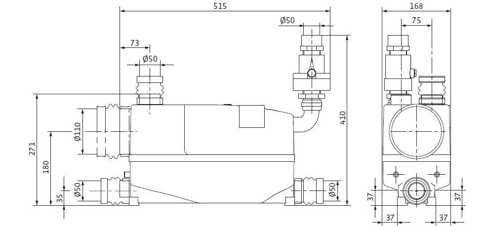 Wilo-DrainLift XS-F-Minisystem-for-Faecal-Water-fig- (4)