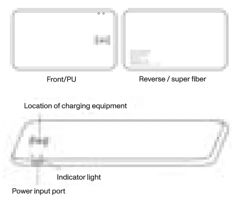 Typo 1685033 Wireless Charging Mouse Pad -