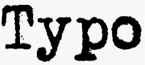 Typo logo