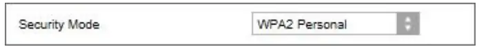 Linksys E8450 AX3200 DUAL --WPA2 Personal