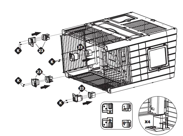 ferplast-570878-Grand-Lodge-Plus-Plastic-Rabbit-Hutch-on-Two-Floors-14