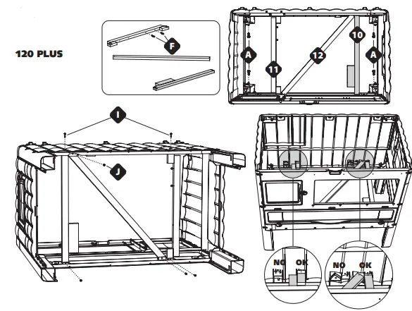 ferplast-570878-Grand-Lodge-Plus-Plastic-Rabbit-Hutch-on-Two-Floors-FI-9