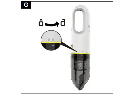 KARCHER CVH 2 Cordless Handheld Vacuum Cleaner-FIG7
