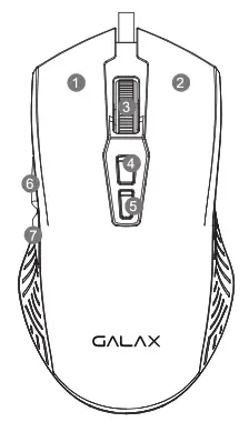 GALAX SLIDER 03 RGB Gaming Mouse