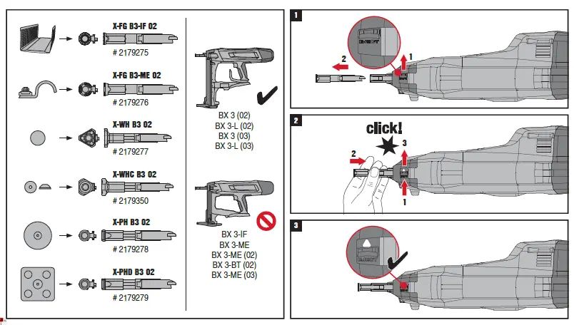 HILTI BX 3 Battery actuated direct fastening tools-1