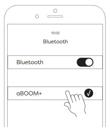 Listen via bluetooth
