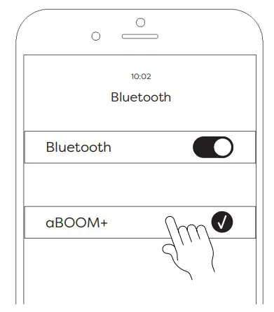 Listen via bluetooth