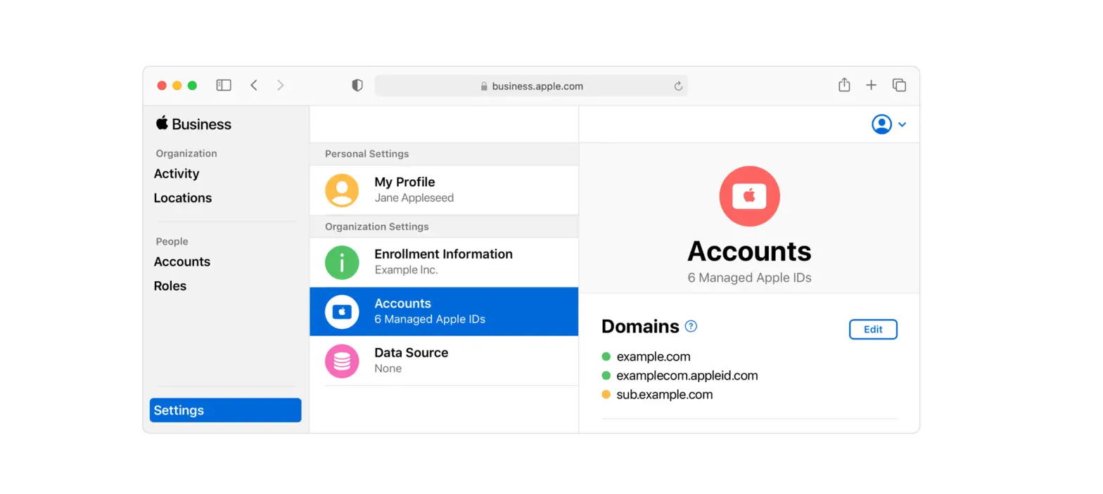 Verify Domains In Apple Business Manager And Apple School Manager